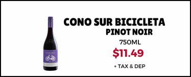 Cono Sur Bicicleta Pinot Noir – 750 mL