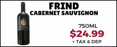Frind Cabernet Sauvignon – 750 mL