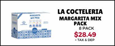 La Cocteleria Margarita Mix Pack 