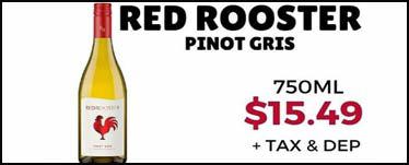 Red Rooster Pinot Gris – 750ml
