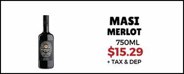 Masi Merlot – 750ml